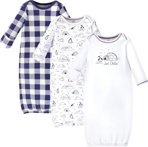 Miniatura 24 de Touched by Nature - Camisones unisex de algodón orgánico para bebé