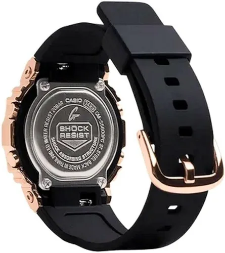 Miniatura 2 de G-Shock GM-S5600 Full Metal Oro Rosa Negro Oro Rosa Gms5600pg-1