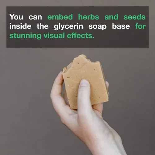 Miniatura 7 de Soapeauty Base de jabón de leche de cabra para derretir y verter Base de jabón de glicerina sin detergente para bricolaje y jabón casero