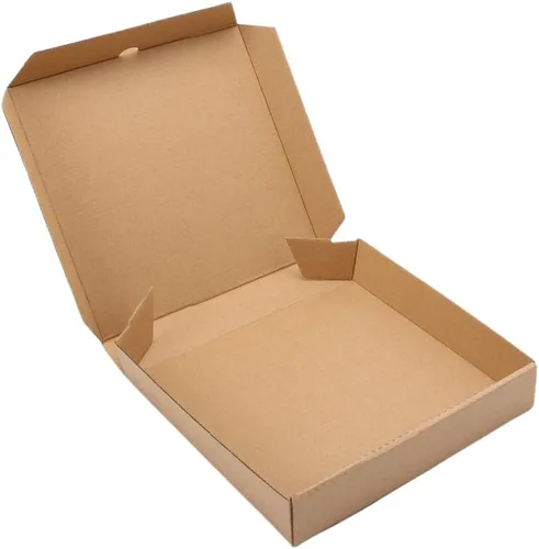 Miniatura 3 de Mini cajas de pizza Kraft de 5 pulgadas (paquete de 10) (5 pulgadas de largo x 5 pulgadas de ancho x 1.7 pulgadas de profundidad)