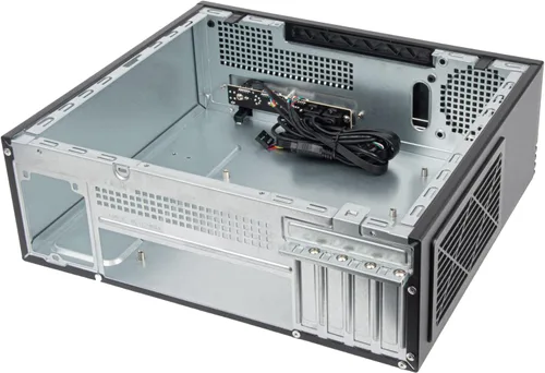 Miniatura 5 de Silverstone Tecnología Milo 11 Slim & Compact Micro-ATX enclousre para oficina o cine en casa, requiere TFX PSU (se vende por separado), SST-ML11B