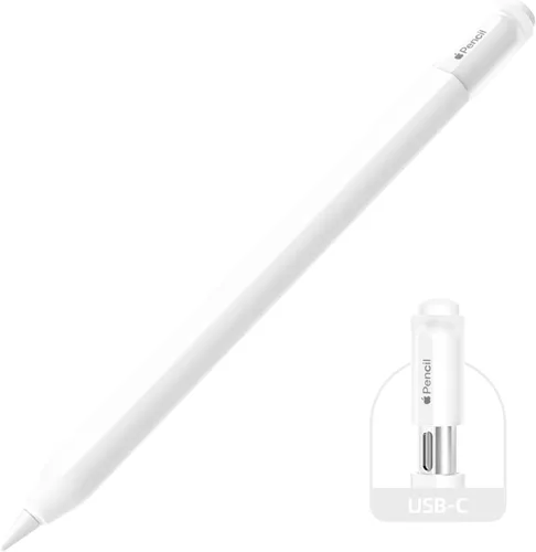 Miniatura 7 de AZF Compatible con Apple Pencil USB C, funda protectora de silicona antideslizante para Apple Pencil (USB-C), soporte magnético (gris)
