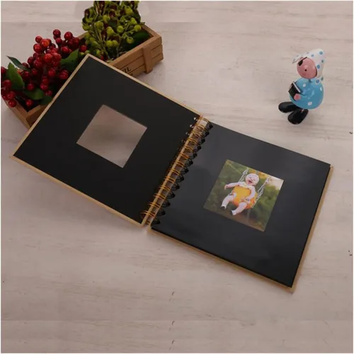 Miniatura 5 de Álbumes de fotos Álbum de fotos de papel de fotografía para bebé Scrapbooking Álbum de fotos Álbum de fotos de bricolaje álbum de fotos para niños
