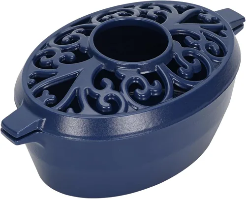 Vaporizador para estufa de leña, humidificador de estufa de leña de 2.5 cuartos de galón, humidificador de hierro fundido recubierto de esmalte de