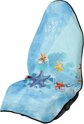 Miniatura 40 de Yewattles Turtle - Protector de toalla impermeable para asiento de automóvil, protector para después de correr, nadar, entrenamiento, Tortuga