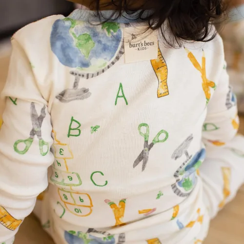 Miniatura 114 de Burt's Bees Baby - Pijama de una pieza para bebé, mameluco para dormir y jugar, algodón 100% orgánico, cremallera frontal
