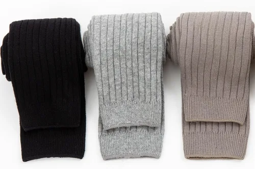 Miniatura 2 de Juebm 35Packs Baby Girl Tights Cable Knit Footless Leggings Stockings Solid Cotton Pantyhose for Infant Toddler 0-4T