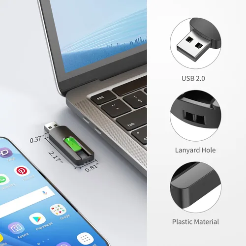 Miniatura 7 de RAOYI 10 unidades de unidades de memoria USB de 4 GB deslizantes retráctiles a granel USB 2.0 pulgar, unidad de salto, unidad de cremallera