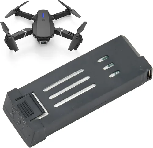 Miniatura 6 de Zopsc Batería de litio de 3.7V RC Drones para E58 L800 JY019 S168 X Pro, batería de litio de repuesto para drones RC (1800 mAh)