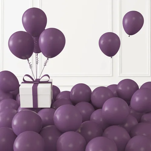 Miniatura 19 de KALOR Globos Retro Azul Oscuro, 100 Pzs Globos de Látex Mate Azul Klein de 5 Pulgadas para Arco de Guirnalda de Globos, Decoración de Cumpleaños