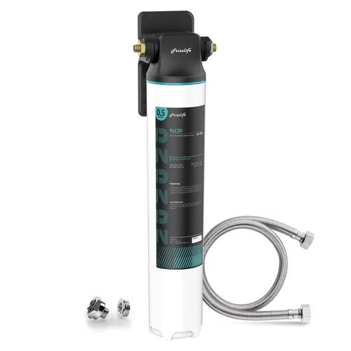 Miniatura 9 de Frizzlife Sistema de Filtro de Agua en Línea para Refrigerador, Máquina de Hielo, Debajo del Fregadero, Certificado 0.5 Micron, Reduce Cloro, Plomo