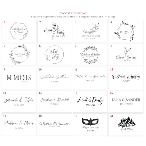 Miniatura 8 de Caja de fotos de boda para impresiones, caja de memoria de madera para fotos y unidad flash USB 3.0 (opcional), caja de regalo personalizada