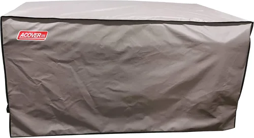 Funda de caja de almacenamiento L con correas y asas, impermeable, resistente al agua, para muebles de exteriores, funda de invierno para Keter,