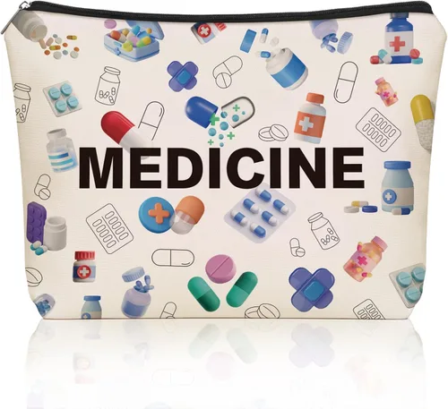 Miniatura 8 de Bolsa de maquillaje para regalos Girlly, Blanco hueso