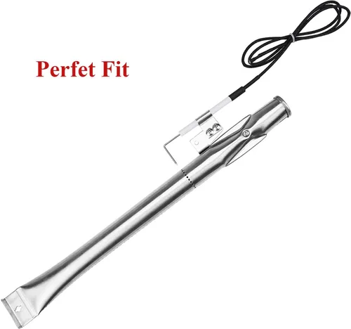 Miniatura 7 de Kit de reparación de parrilla para Nexgrill 720-0830H, 720-0783E, Kenmore 720-0830A, 122.33492410 piezas de repuesto, tubos de quemador de acero