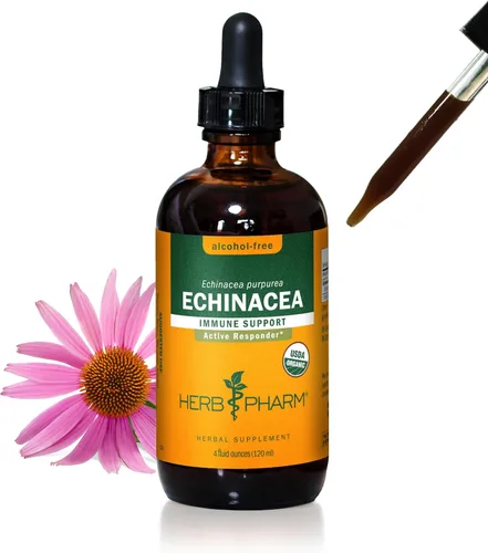 Miniatura 14 de Herb Pharm equinácea orgánica sin alcohol para defensa inmune - 1 onza., DECH01, 1 Ounce, 1, 1