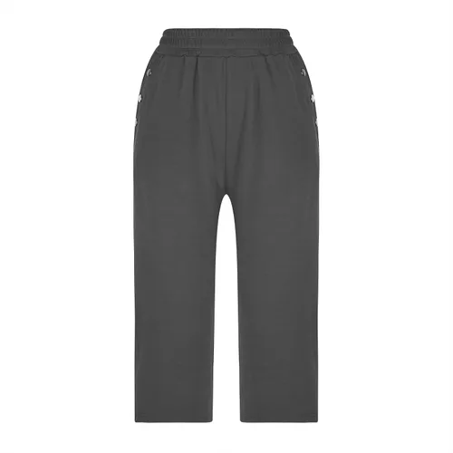Miniatura 133 de Pantalones capri para mujer, estilo casual, de verano, elásticos, de cintura alta, pantalones de yoga, ajuste atlético, pantalones deportivos