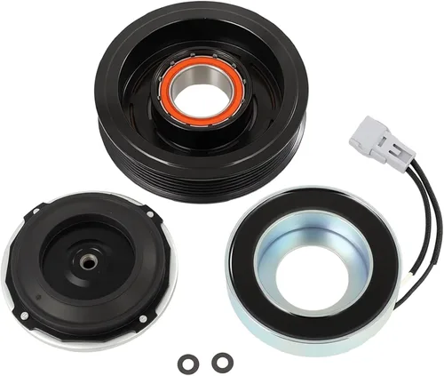 Miniatura 38 de CCIYU Embrague del compresor de CA para el coche 2001 2002 2003 2004 2005-2006 para Hyundai Santa Fe 2.7L Aire acondicionado compresor embrague