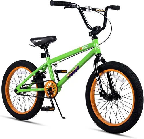 Miniatura 24 de vollsch Bicicletas BMX Freestyle de 18 y 20 pulgadas para adolescentes de 6 a 15 años de edad, niños, niñas, principiantes con palanca, varios