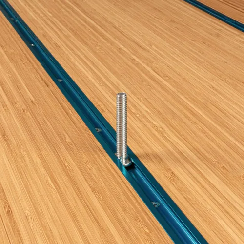 Miniatura 3 de POWERTEC Paquete de 20 pernos de riel en T de 5/16"-18 para pista en T, pernos de ranura en T de 1-1/2 pulgadas de largo para pista en T universal