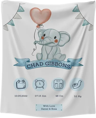 Miniatura 11 de Manta de bebé personalizada – Manta de bebé con monograma, manta de bebé personalizada, manta de bebé personalizada para niños pequeños con nombre