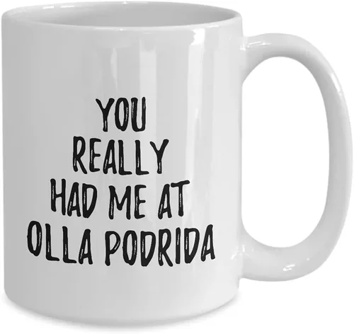 Miniatura 2 de You Really Had Me At Olla Podrida Mug Funny Food Lover Gift Idea Coffee Tea Cup 11 oz