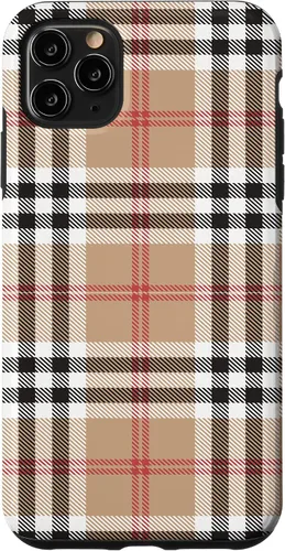 Miniatura 13 de Funda de franela a cuadros para iPhone 17
