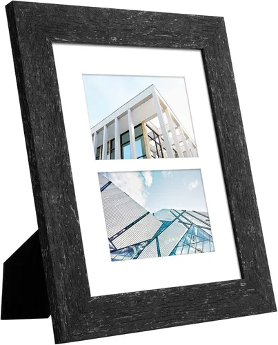 Miniatura 191 de Marcos de Fotos Collage de 13.5X15.5 con 7 Aberturas para Fotos de 4X6, Marco de Fotos Múltiples con Paspartú para Decoración de Pared, Grano