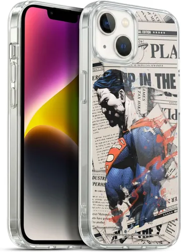 Miniatura 13 de Head Case Designs Officially Licensed Superman DC Comics Collage 80th Anniversary Gel Case [Military Grade Protection] Compatible with Apple iPhone
