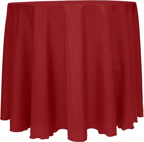 Miniatura 53 de Mantel reversible de satén Shantung de Ultimate Textile Majestic 96" redondo, Satin, Paquete de 2