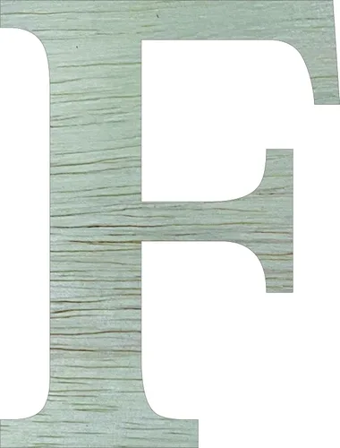 Miniatura 15 de Letras de madera para colgar en la pared de 15 pulgadas B Times New Roman Font, decoración de madera DIY Shape Letter, encantador cuarto de bebé sin