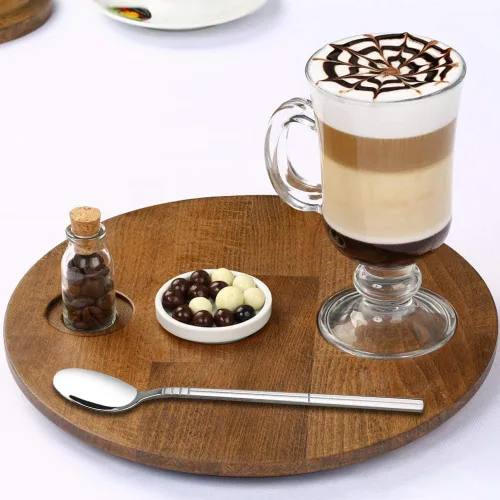 Miniatura 3 de Saedy 12 cucharas de té de mango largo, cuchara mezcladora de acero inoxidable Para el té helado de batido