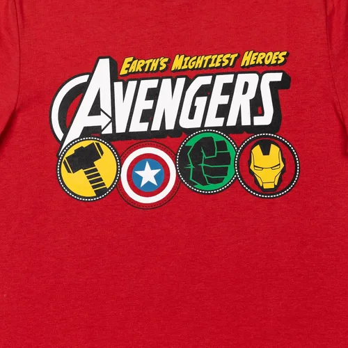 Miniatura 8 de Marvel Paquete de 3 camisetas gráficas de Avengers Captain America Spider-Man, Negro
