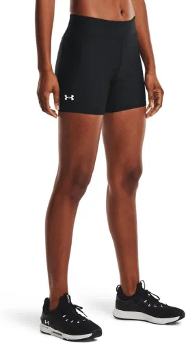 Miniatura 4 de Under Armour Shorty HeatGear de tiro medio para mujer