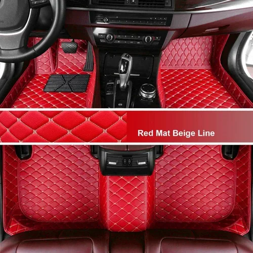 Miniatura 11 de Alfombrillas para todo tipo de clima para Dodge Charger RWD SRT/Chrysler 300 RWD 2006-2023 ajuste personalizado forro de piso de automóvil 2 filas