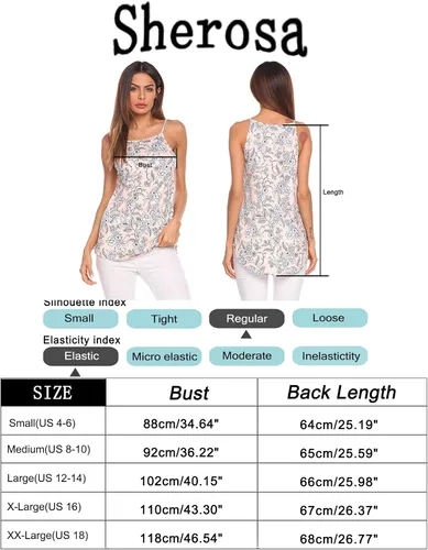 Miniatura 5 de Sherosa - Camiseta casual con escote halter para mujer, camiseta sin mangas con estampado floral y tirantes delgados