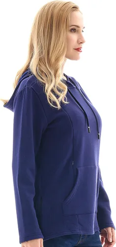 Miniatura 21 de Bearsland - Sudadera de lactancia y maternidad para mujer, con bolsillos y capucha
