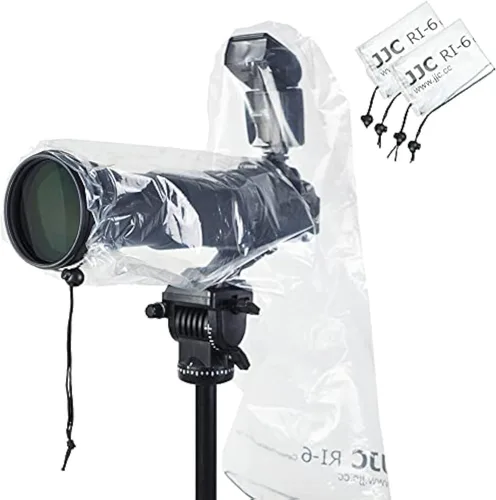 Miniatura 10 de Paquete de 2 fundas protectoras de lluvia para cámara Sony A7RVI A7R V A7 IV A7S III II A6700 A6600 A6500 A6400 A6300 A6100 A6000 A7C Nikon Z8 Z5