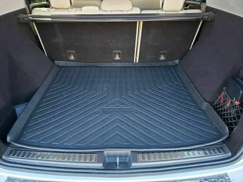 Miniatura 5 de Tapete de maletero para Mercedes-Benz Clase ML 2012-2015 – Tapetes resistentes a la intemperie para maletero de automóviles con borde elevado – Goma