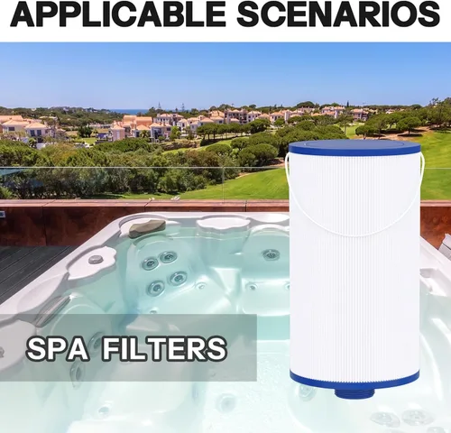 Miniatura 7 de Filtro de spa Wowreed compatible con FC-2402, 303279, Free Flow, AquaTerra, filtro de spa para jacuzzi Fantasy, rosca más fina de 1 1/2", paquete