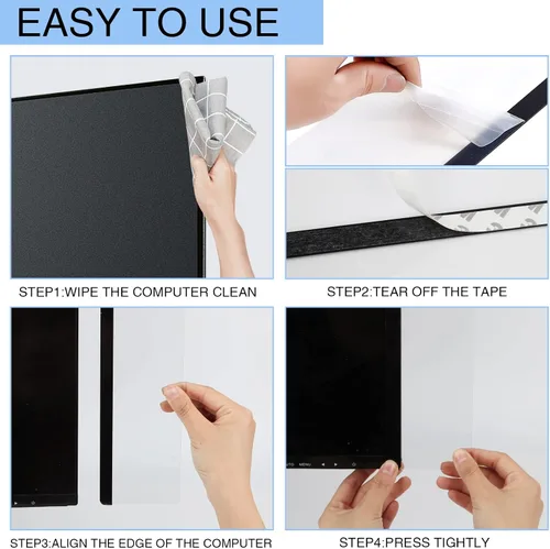 Miniatura 4 de Accesorios de escritorio de oficina, 2 unidades, multifunción, tablero de notas para monitor de computadora, suministros de oficina para mujeres