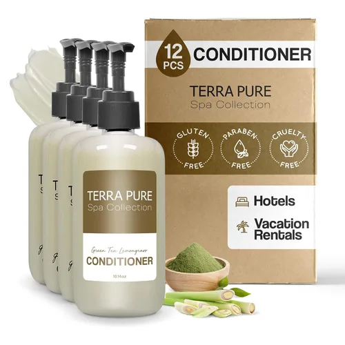 Miniatura 11 de Terra Pure Acondicionador Colección Spa Servicios del hotel en botella con bomba 10.14 oz. / 10.1 fl oz (botella individual)