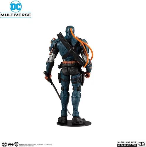 Miniatura 5 de McFarlane Toys DC Multiverse Deathstroke: Batman: Arkham Origins - Figura de acción de 7 pulgadas, multicolor (15342-2)