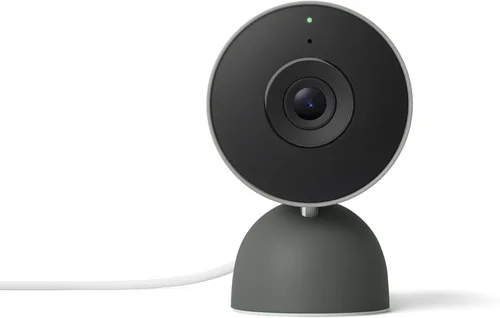 Miniatura 2 de Google Nest Cam Indoor (cableada, 3ª generación) - Cámara de seguridad con video 2K y Gemini, visión nocturna, audio de 2 vías, funciona con Google