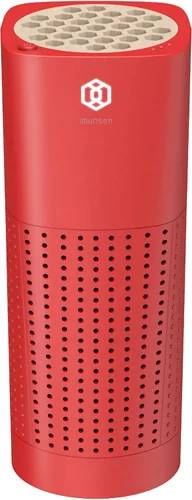 IMUNSEN M-003R - Purificador de aire True HEPA de 13 filtros para automóvil, escritorio y oficina con filtro desodorizante de carbono, filtración de