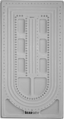 Miniatura 12 de The Beadsmith Elements - Tablero de cuentas con diseño de pulsera y tobillera – 13.75 x 10.75 x 1 pulgadas – Cubierta transparente extraíble