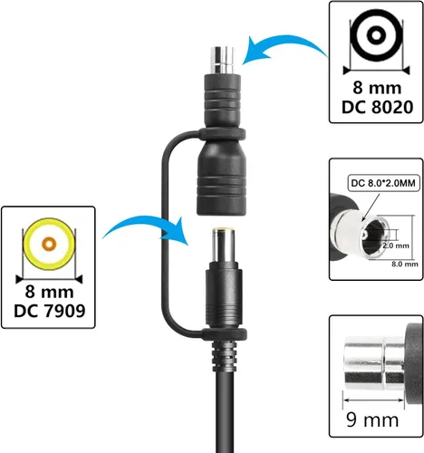 Miniatura 3 de Cable de extensión Jackery de 10 pies 14AWG Anderson a DC 0.315 in, compatible con SolarSaga 100 Prime/100X/85/500 X Panel Solar
