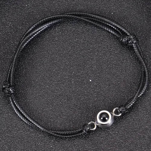 Miniatura 2 de Pulseras de proyección de fotos para hombres y mujeres Pulsera de proyección de fotos personalizada Pulsera con imagen de proyección