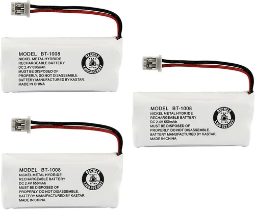 Miniatura 7 de Kastar Paquete de 1 batería de repuesto para BT1008 DCX200 Southwestern Bell BT1008 DCX200 DECT 2060 DECT 2080 Energizer ER-P152 ERP152 Empire