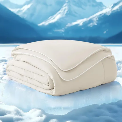 Miniatura 19 de Bedsure - Mantas refrescantes para quienes tienen calor al dormir, cobija ligera para verano, fría, para sudores nocturnos, transpirable, cómoda